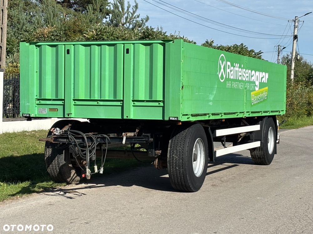 Krone Solidna Przyczepa Ciężarowa Skrzyniowa (DMC 18t)