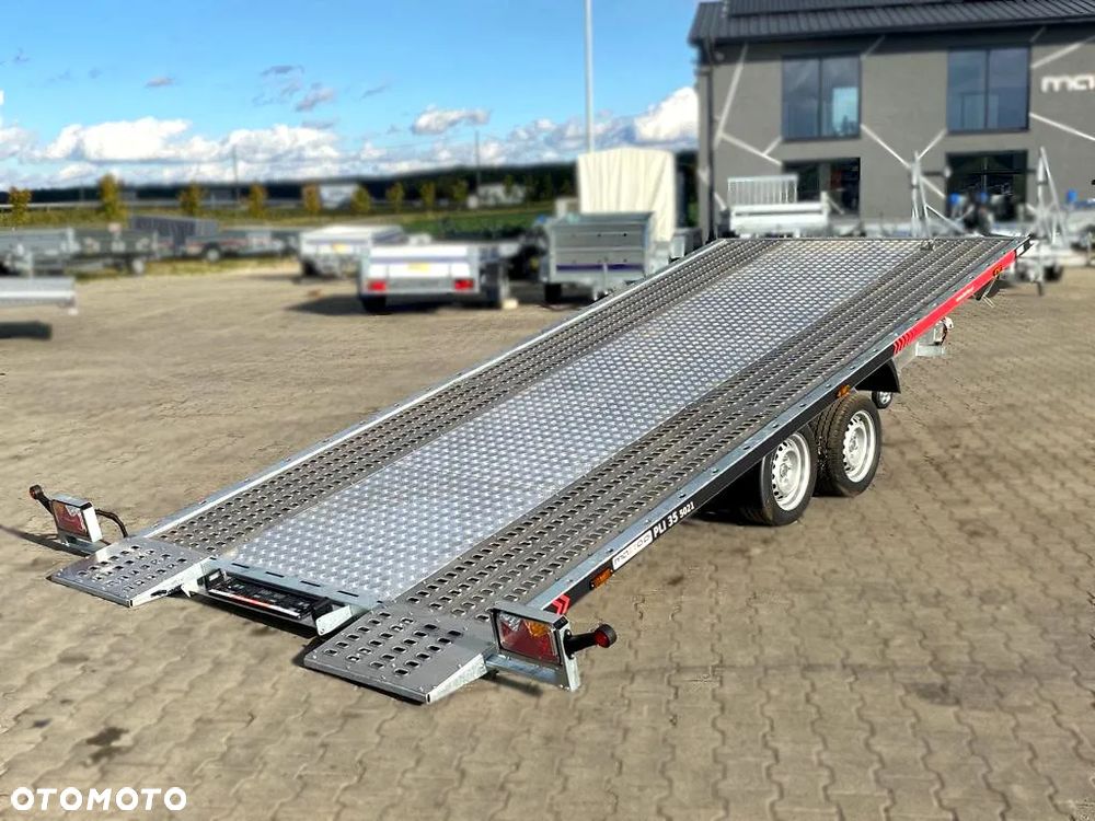 Lorries Dostawa laweta uchylna grawitacyjnie 500x201cm DMC3500kg LAMPY LED, platforma, wypełnienie z blachy alu - 3