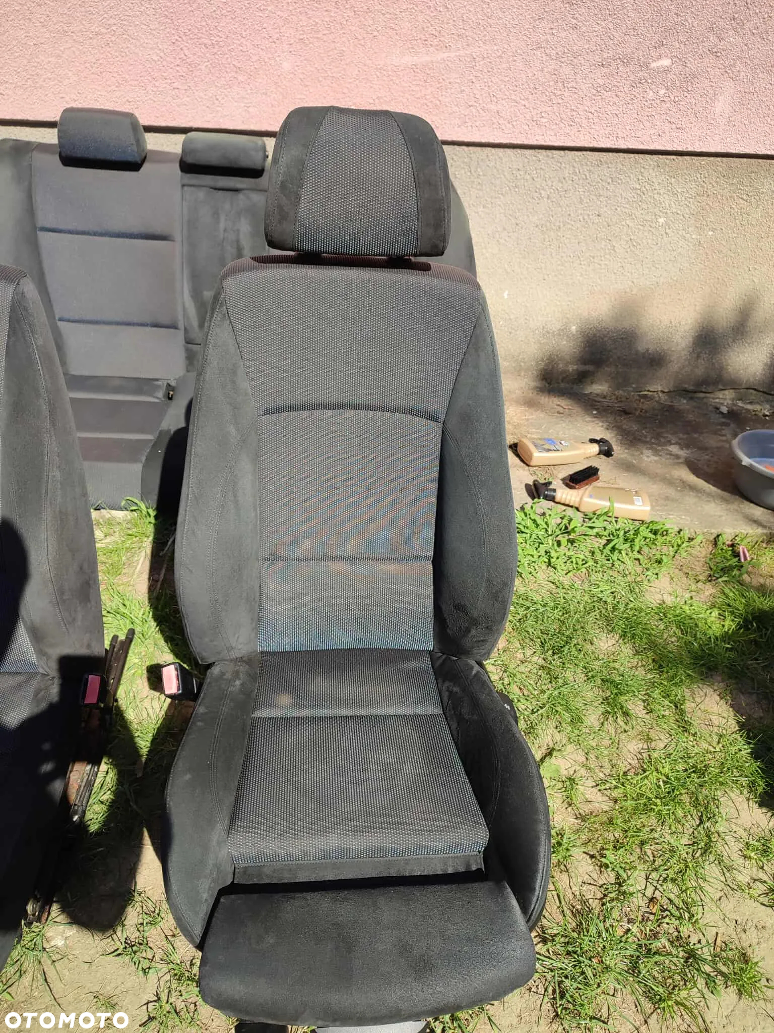 Fotele SportSize M-Pakiet Alkantara Pompowane BMW E90 - 6