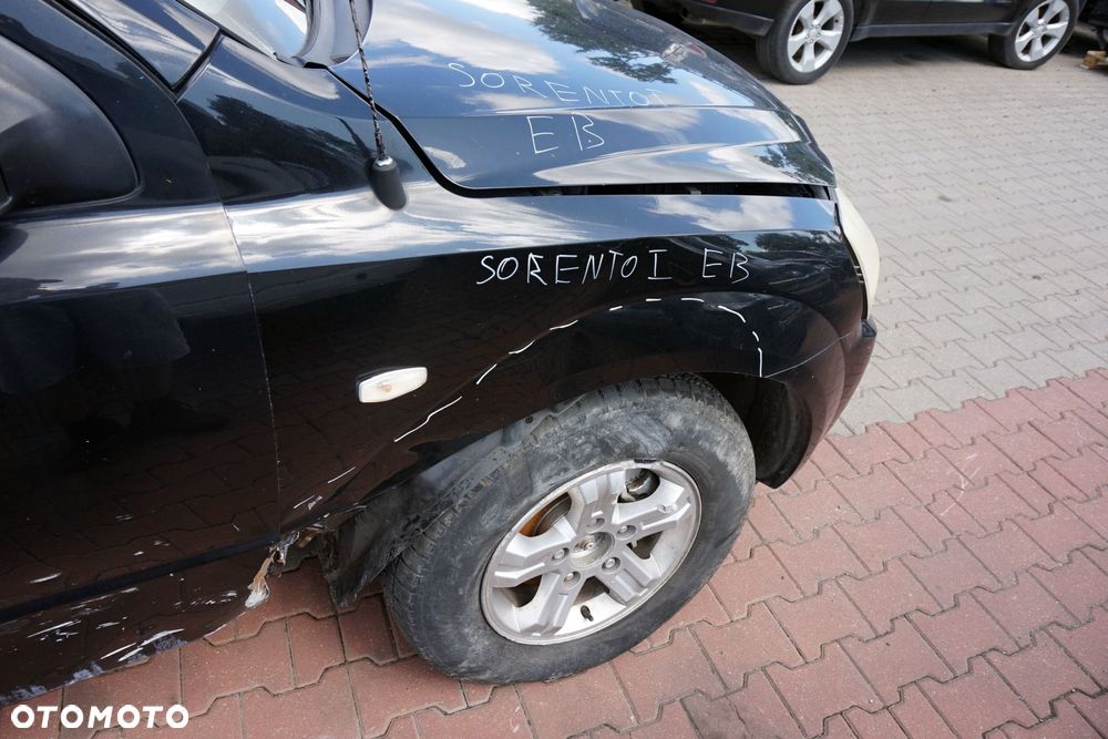 MASKA ZDERZAK BŁOTNIKI LAMPY SORENTO I EB  KIA 2002-2007 CZARNY PRZÓD KOMPLETNY - 21
