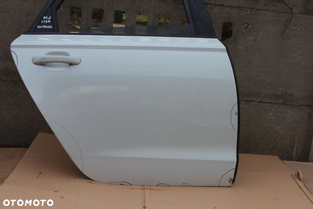 DRZWI TYLNE PRAWE AUDI A6 C7 AVANT LY9C 2015 - 2