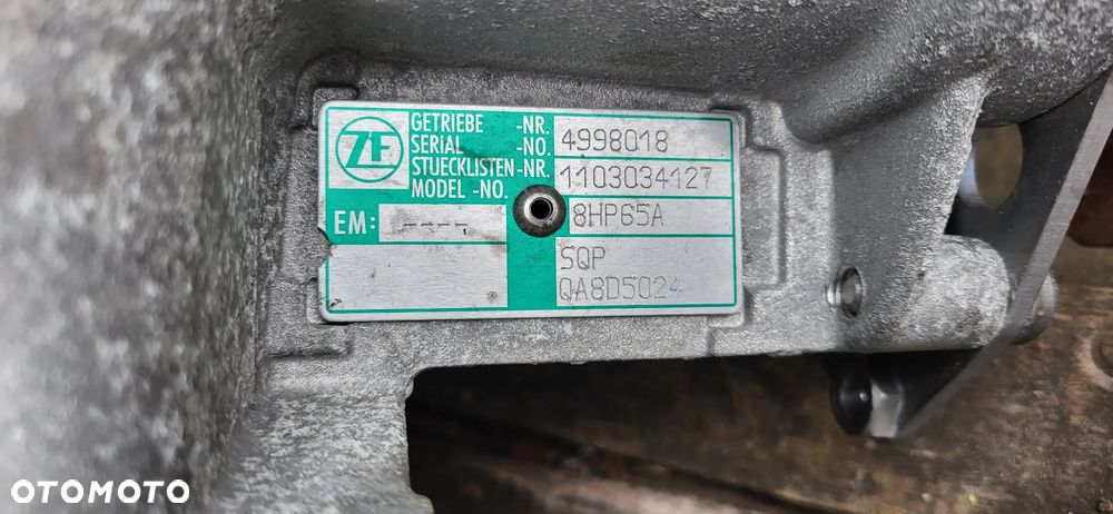 SKRZYNIA BIEGOW AUDI 8HP65A SQP - 5