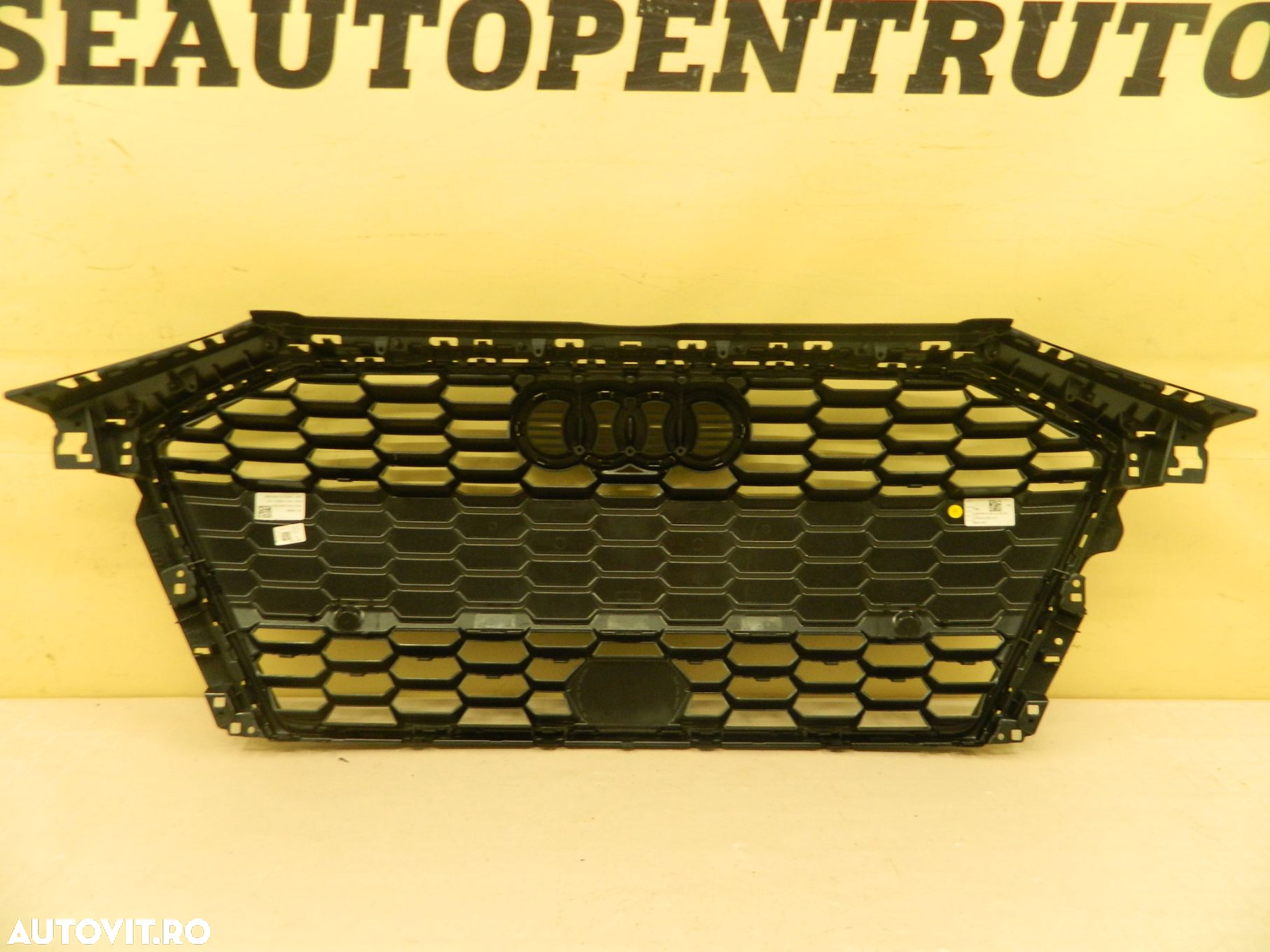 Grila radiator Audi A3 8Y  S-Line,2020, 2021, 2022, 2023, 2024, cod origine 8Y0853651B. - 6
