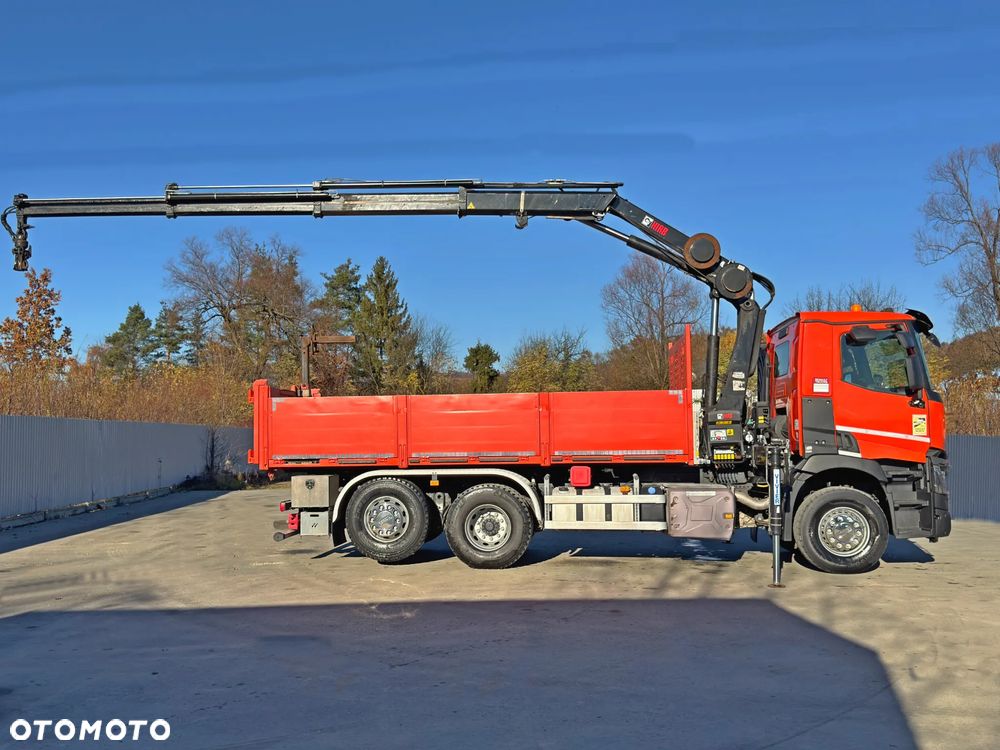 Renault C430 * SKRZYNIA 5,50 m * HIAB 144 BS - 3 + PILOT / 6x2 - 5