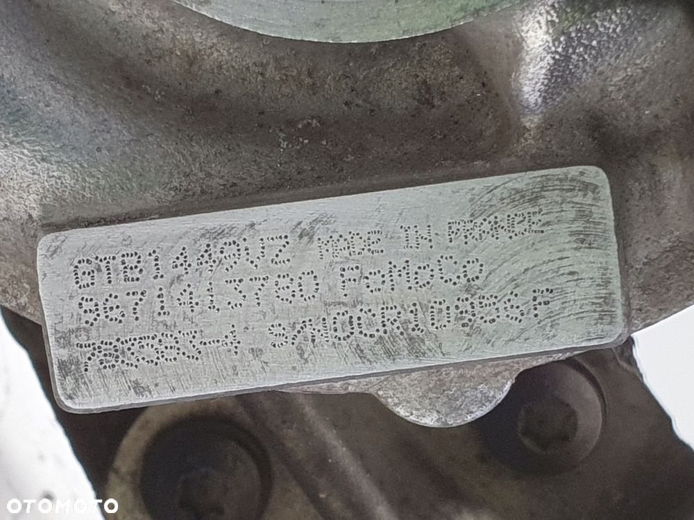 TURBOSPRĘŻARKA Ford Kuga 2.0 TDCI _ turbo 9671413780 - 2