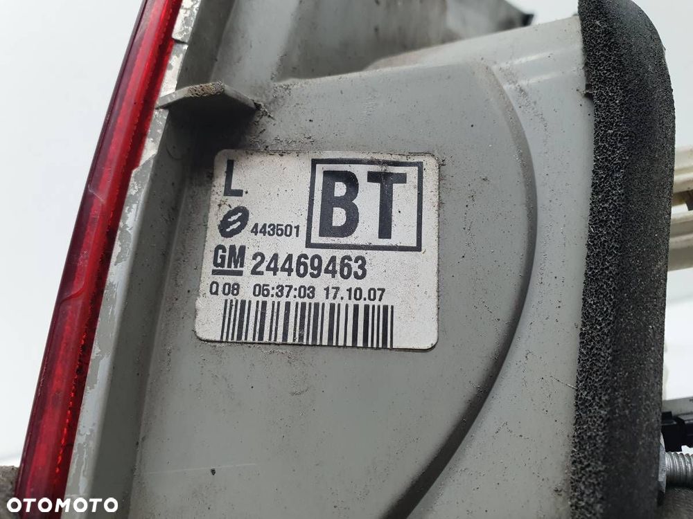 LAMPA TYŁ LEWA OPEL VECTRA C  24469463 EUROPA - 6