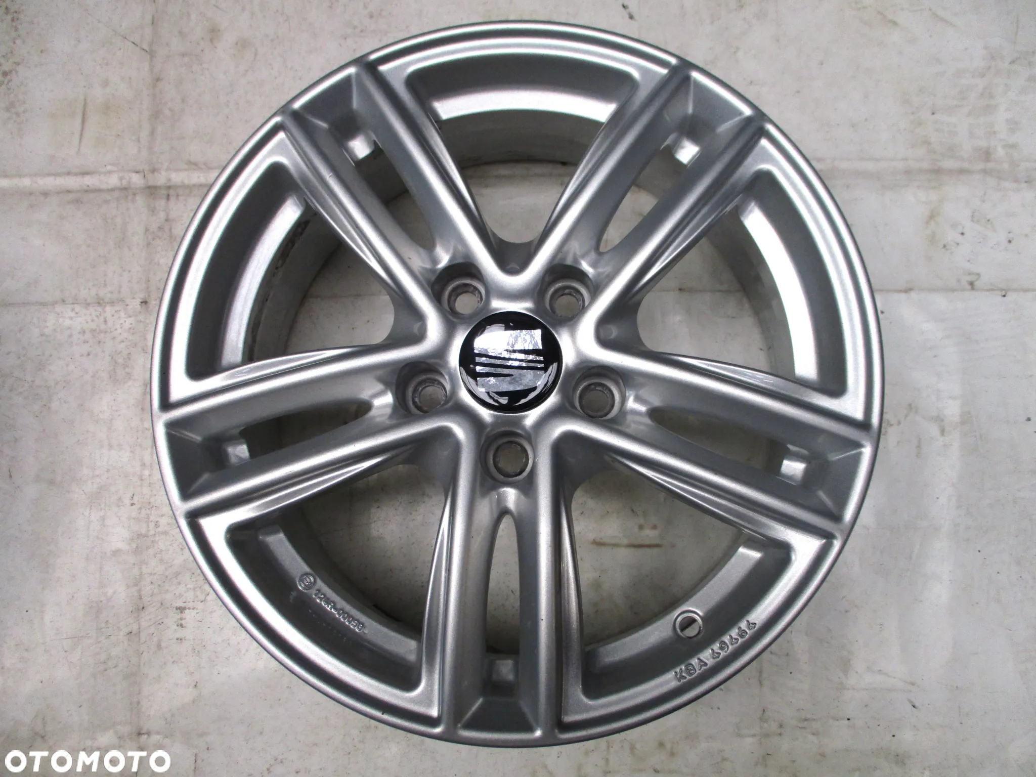 FELGI ALUMINIOWE 16 SEAT ALHAMBRA ALTEA ATECA LEON II III TOLEDO EXEO ET42 - 2