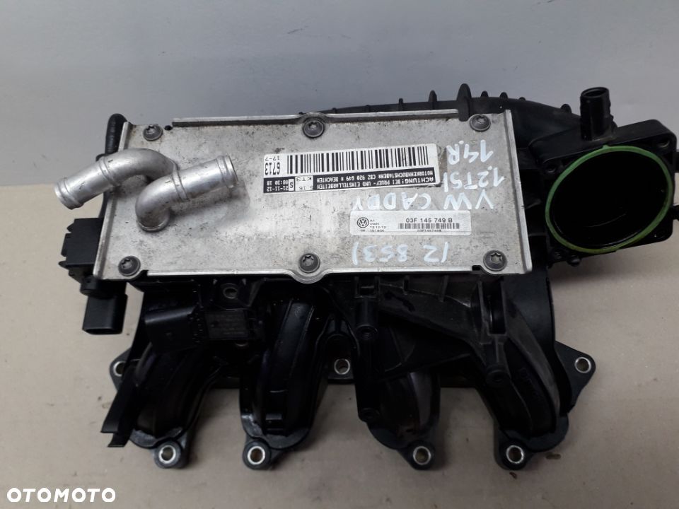 KOLEKTOR SSĄCY 03F145749B, 03F129711H VW CADDY 14R 1.2 TSI - 2