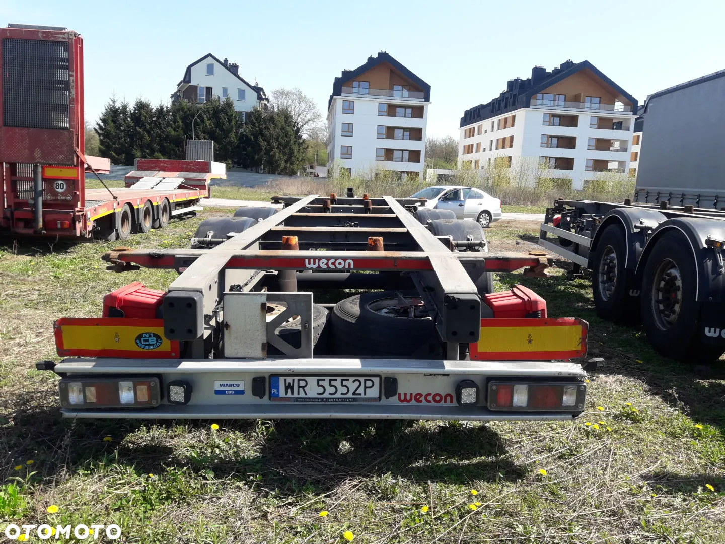 Wecon Przyczepa wymienna BDF centralno osiowa Typ PC Wecon - 4
