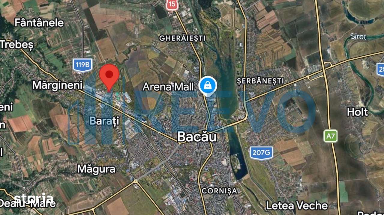 Teren intravilan parcelat 13 loturi, Mărgineni - Imagine principală: 3/4