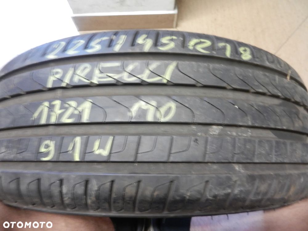 Opona pojedyńcza 225/45r18 pirelli cinturato p7 6,8mm lato