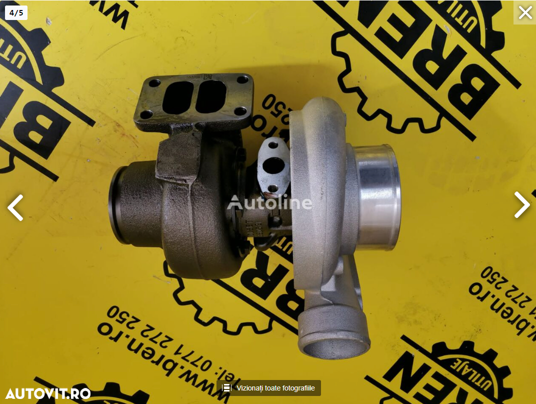 Turbocompresor motor (H200352245) pentru excavator IVECO NEW HOLLAND E215 nou - 4