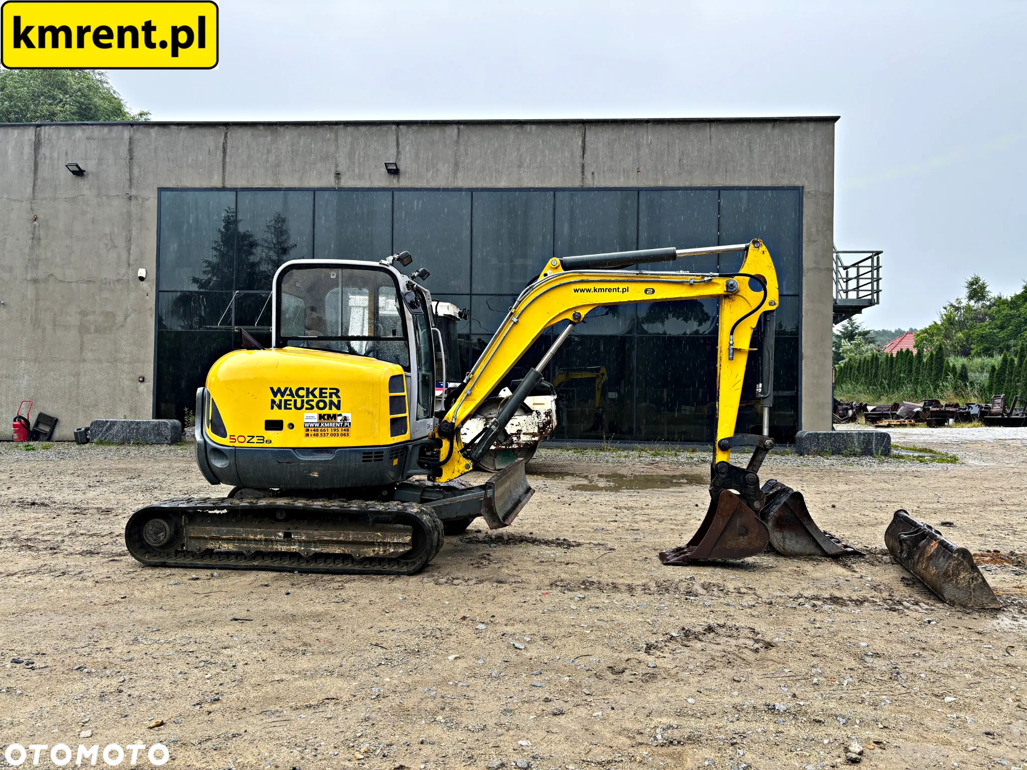 Wacker Neuson 50Z3 MINI-KOPARKA 2014R. | JCB 8055 8050 CAT 305 VOLVO ECR 48 - 18