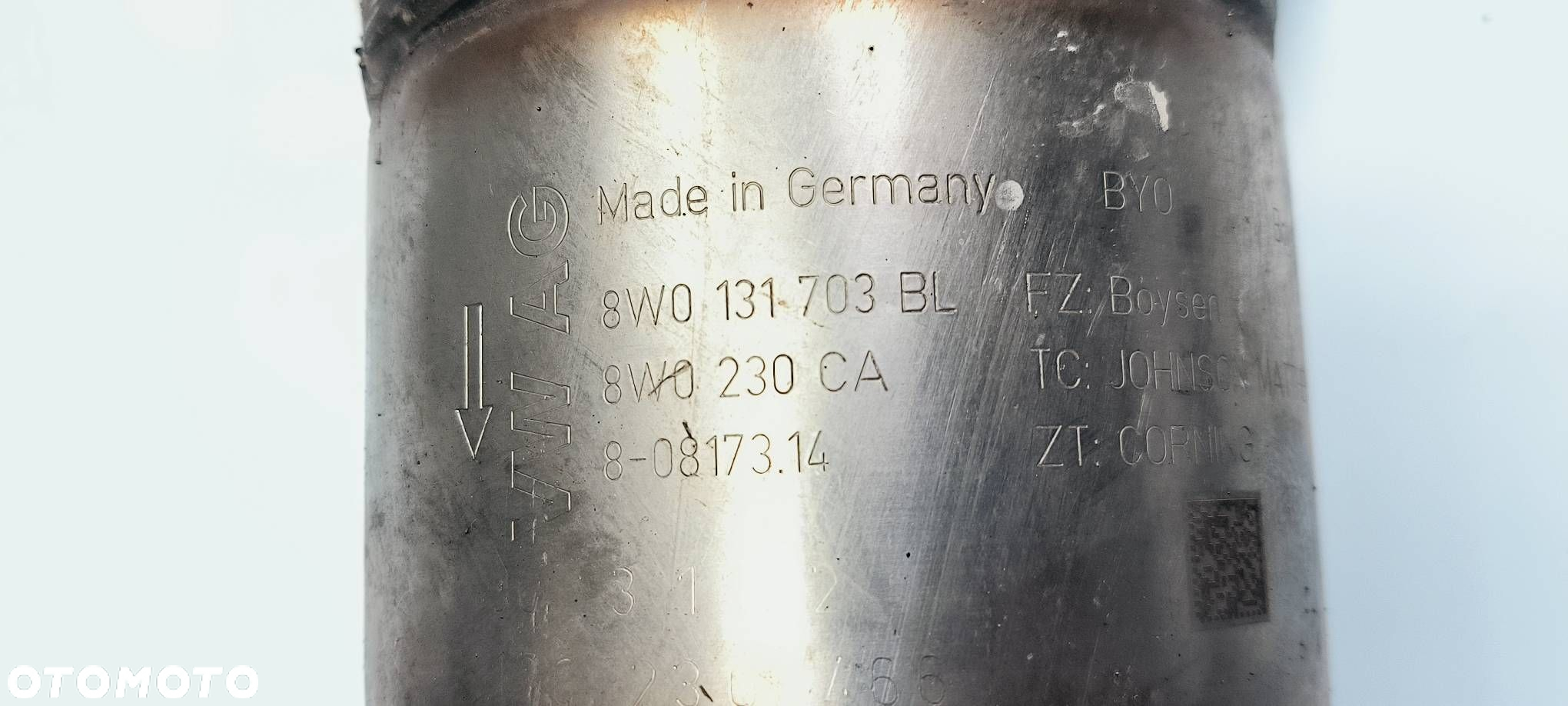 TŁUMIK AUDI A4 B9 QUATTRO 8W0254452P 8W0131703BL 8W0131703BD - 7