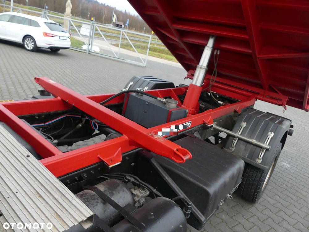 MAN LE 8.180 / 3- STRONNA WYWROTKA / BLOKADA MOSTU / - 20