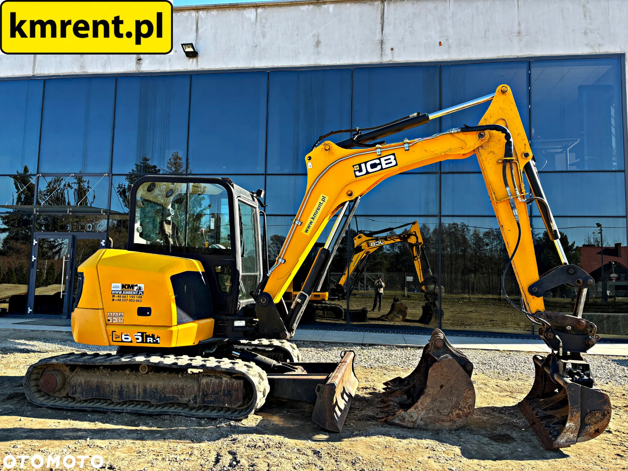 JCB 65R-1 MINI-KOPARKA 2016R. | CAT 307 JCB 855 JCB 8065 - 3
