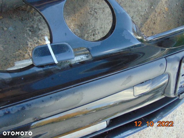 BMW E46 compact ZDERZAK przód przedn halogeny listewki kratki zaślepka szary srebrny kolor STAHLgrau A08 - 9