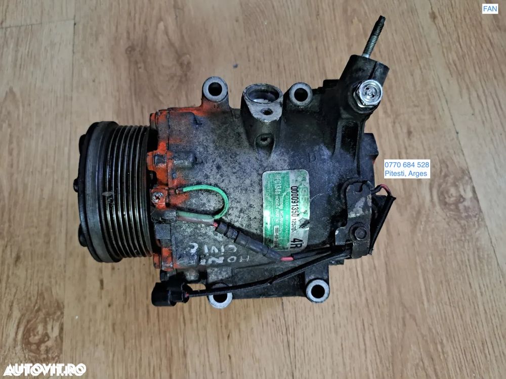Compresor clima ac aer conditionat Sanden Original Honda Civic 1.8l cod motor R18A 2006-2011 - 1