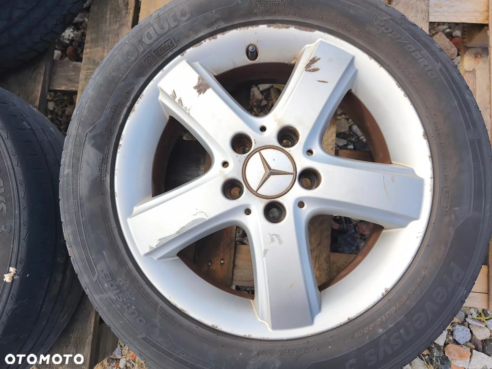ALUFELGI KOŁA FELGI 16 CALI 5X112 6.0J ET 46 MERCEDES W169 W245 A B KLASA - 2