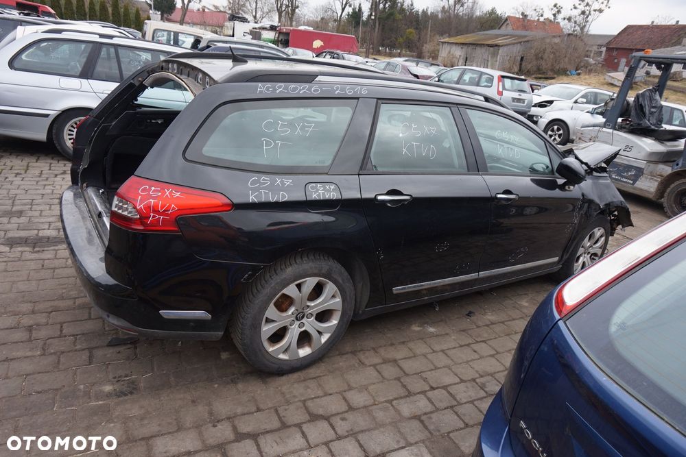 CITROEN C5 III X7 LIFT KOMBI 2011 KTVD 2.0 HDI DW10BTED4 140KM 20MB25 CZARNY na części - 6