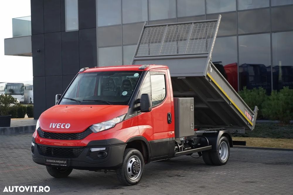 Iveco DAILY 35-130 / BASCULATOR SPATE / DUBLU / MANUAL / IMPORTAT - 3