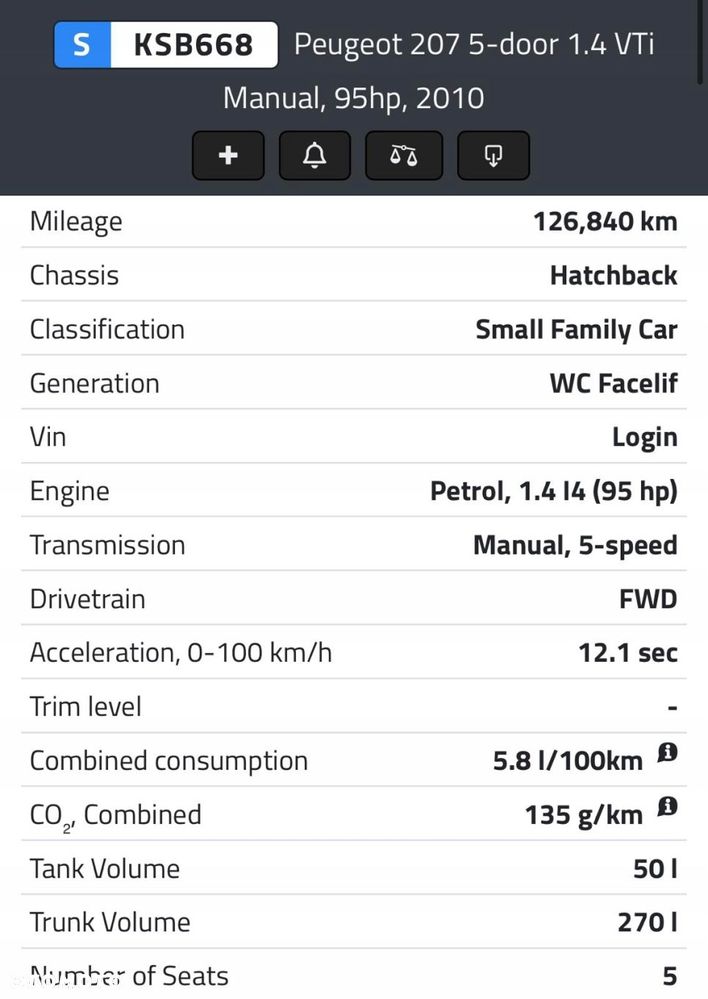 SILNIK KOMPLET Peugeot 207 208 308 1.4 16V VTI 95KM serwis 127tyś 8FP 8F01 - 3