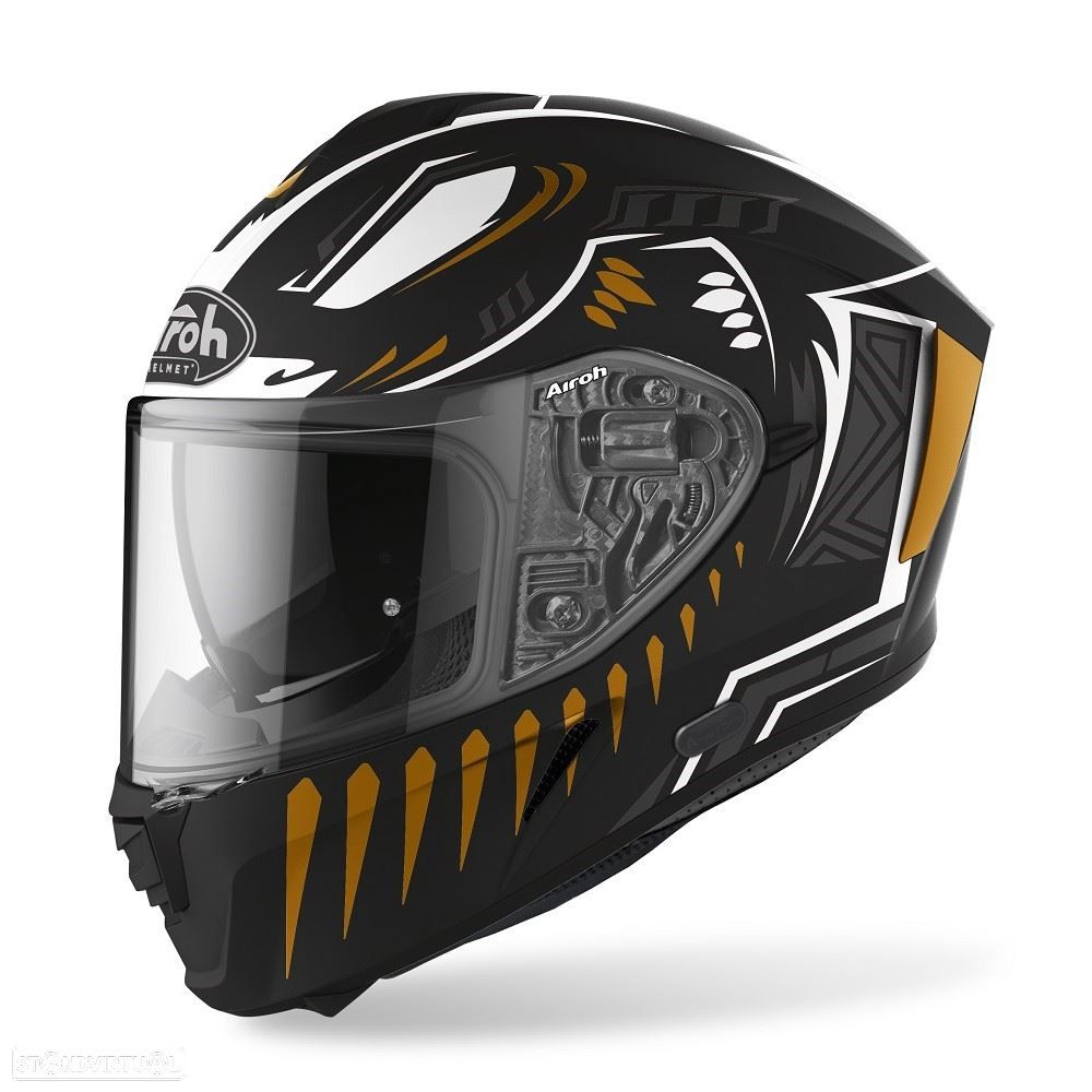 capacete spark vibe preto matt airoh 2020 - 1