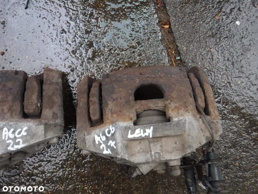 Audi A6 C6 2.7  TDI zacisk hamulcowy przod tarcze swap 320mm - 3