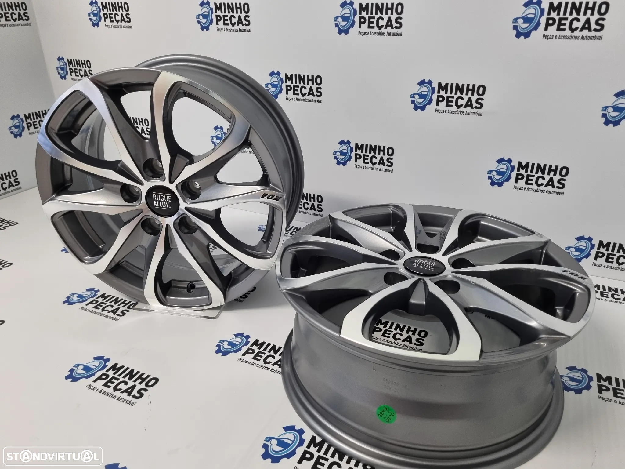 Jantes FOX OPUS em 16 GunMetal (5x118) - 5