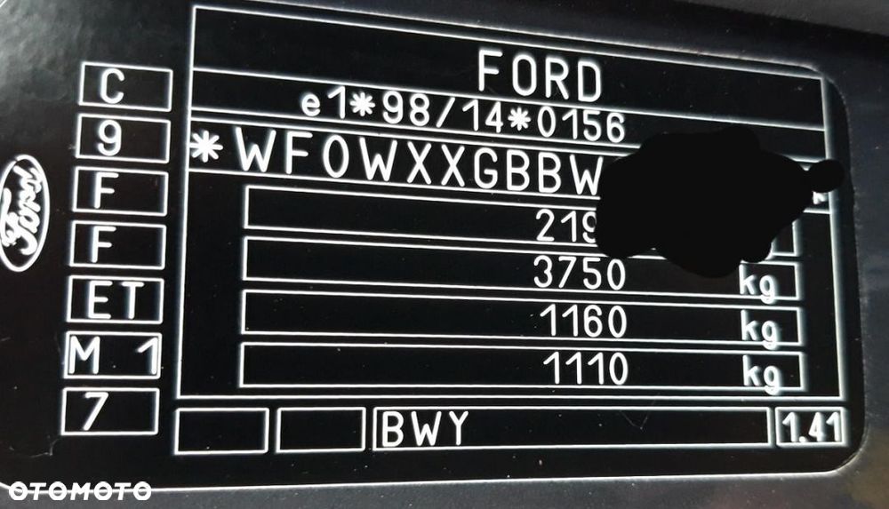 Części Ford Mondeo mk3 lift fl 2.0 TDCI 130KM kombi szary 5 drzwi - 9