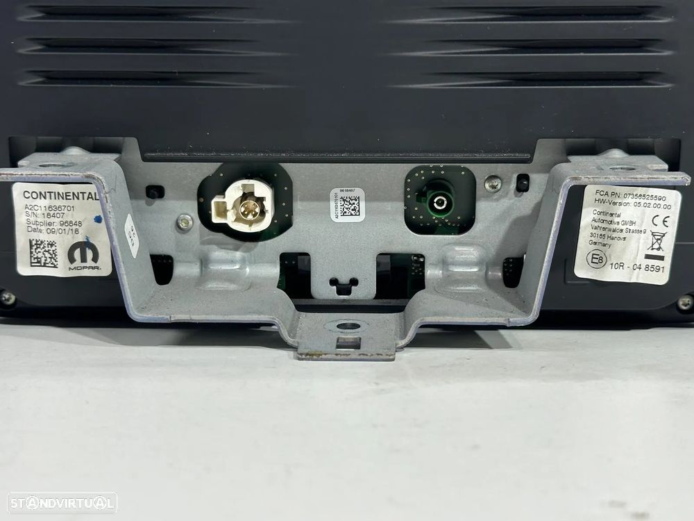 Ecrã / Display - Fiat Tipo (2016) - 5