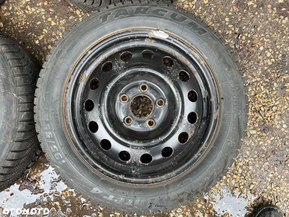 KOŁA R16 5x114.3 4x OPONY ZIMOWE R16 195/55/R16 WINTER 4 2019r bieżnik 2x 7.5mm 2x 6.5mm TARGUM - RETREAD KOŁA WYWAŻONE HYUNDAI KIA - 2