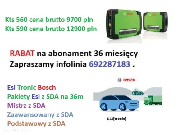 Kts 960 Bosch Sda tester lub KUP - Wymień zdaj stary nagroda - 18