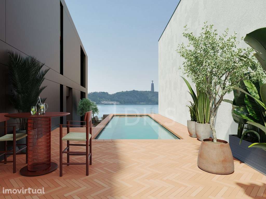 Apartamento T3 com varanda em novo empreendimento em Santos, Lisboa - Grande imagem: 5/68