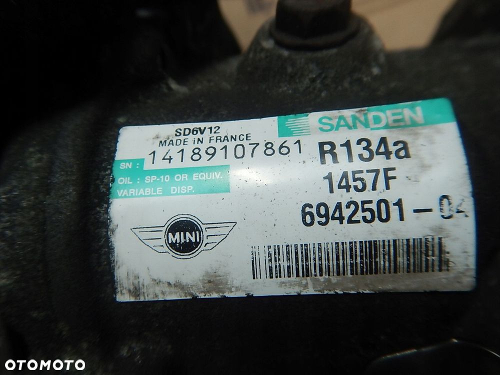 sprezarka klimatyzacji mini cooper r56 1.6 vti 6942501 - 7