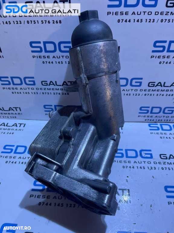 Corp Carcasa Filtru Ulei Termoflot Radiator Racitor Ulei BMW Seria 5 E60 E61 525 2.5 D 2003 - 2010 Cod 7788453 [AV0767] - 3