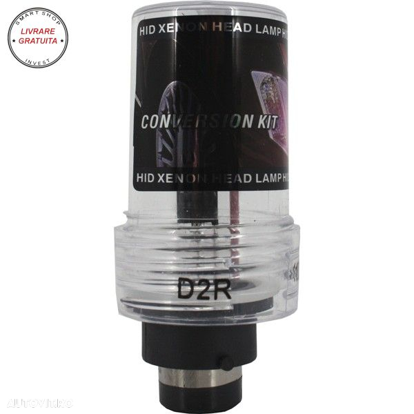 Becuri Xenon D2R 6000K- livrare gratuita - 2