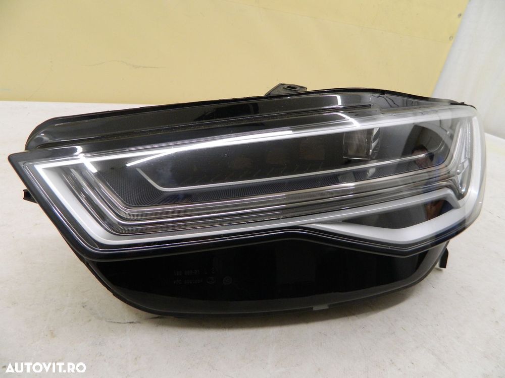 Far stanga Audi A6 4G, C7 facelift Led Matrix 2015, 2016, 2017, 2018, cod origine 4G0941035 - 3