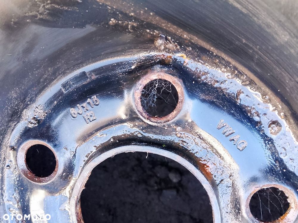 koło zapasowe vw seat skoda audi 15'' 6.0'' 5x100 et 43 6q0601027m - 8