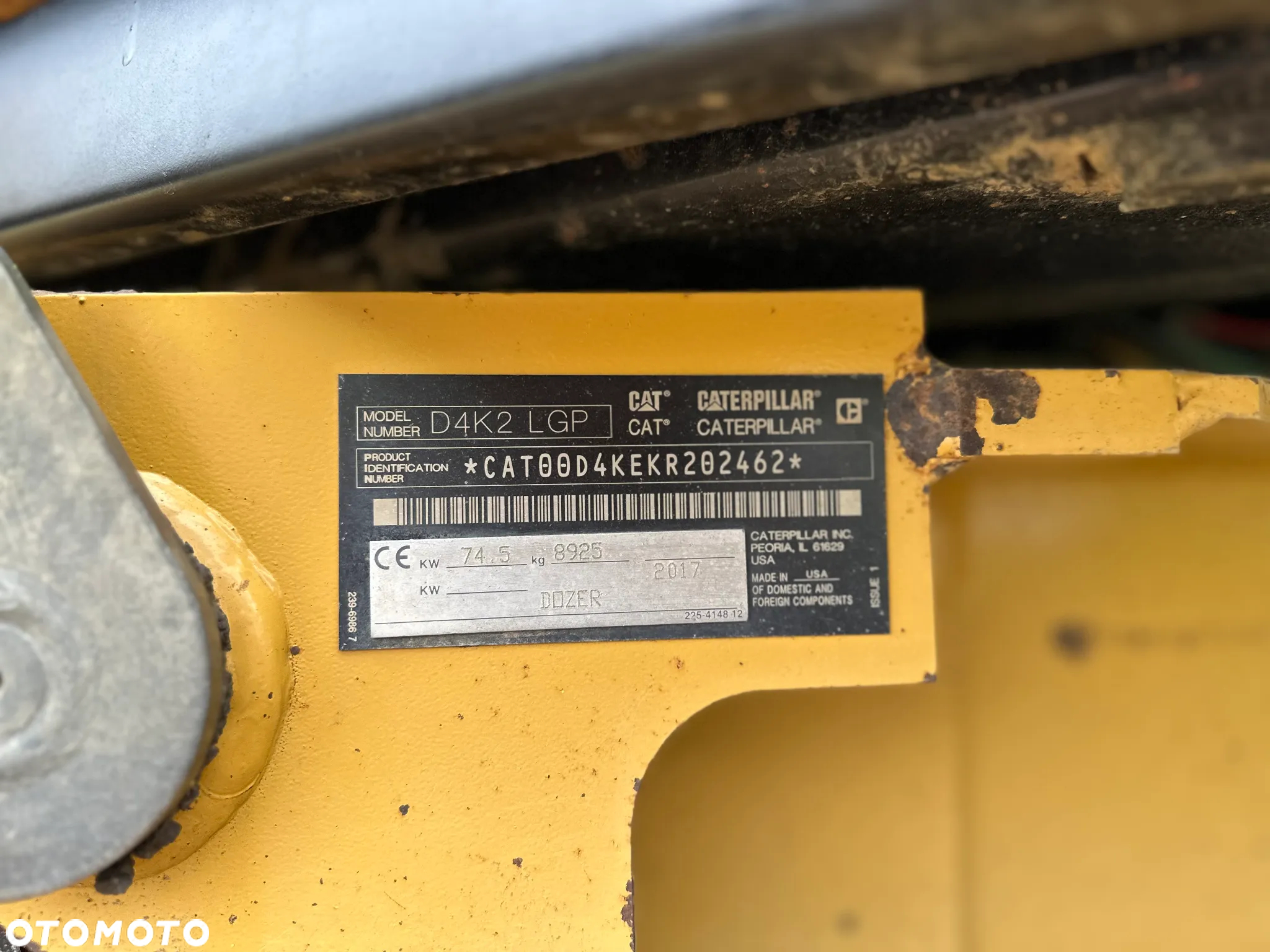 Caterpillar CAT D4K2 LGP - 28