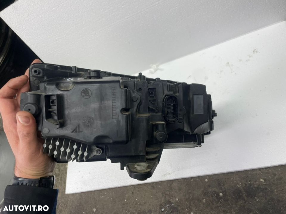 Far stanga complet SKODA OCTAVIA 3 full led an 2017-2019 cod 5E1941015F - 7