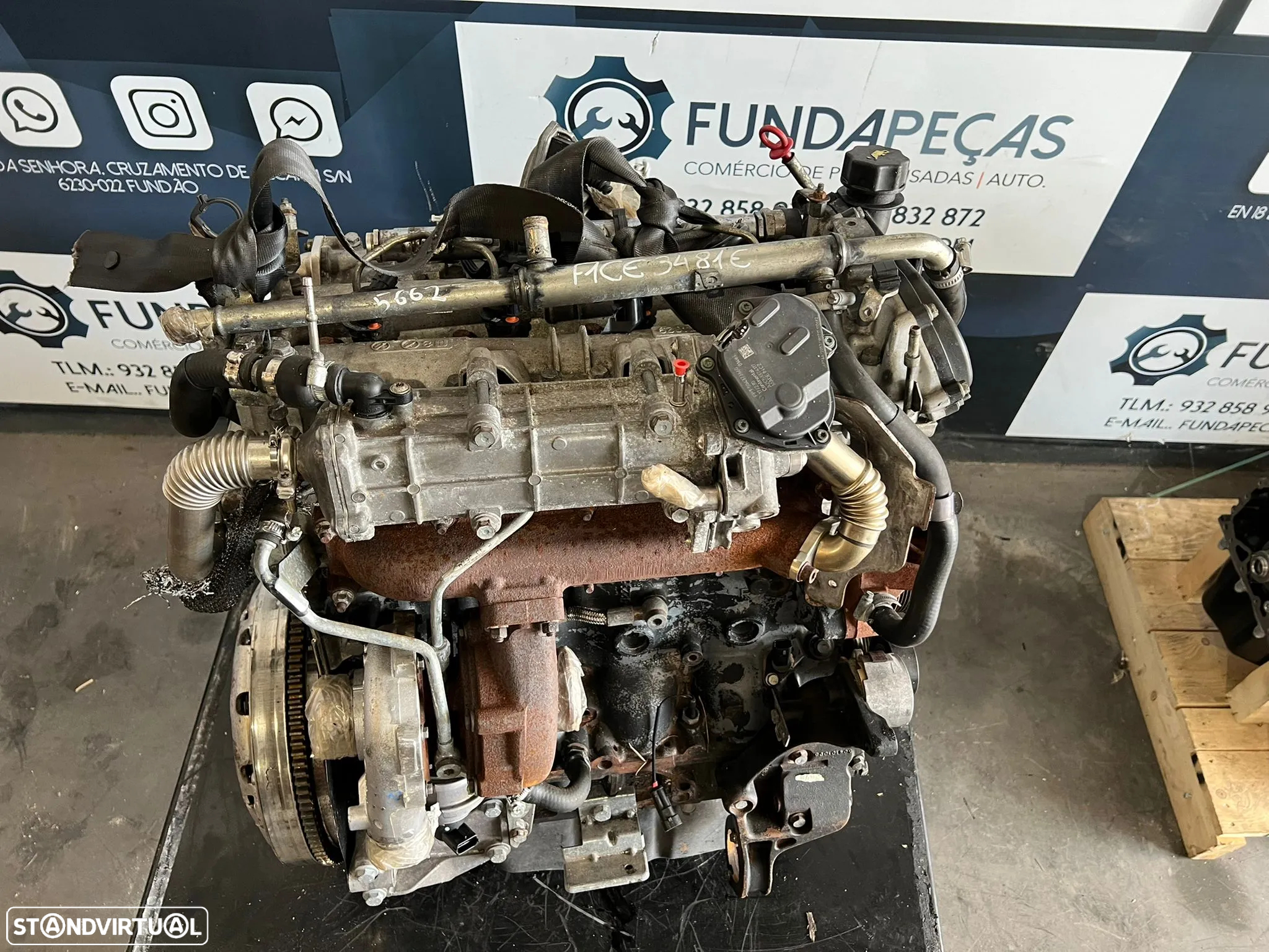 Motor 3.0 Fiat/IVECO/PSA Ref: F1CE3481E - 3