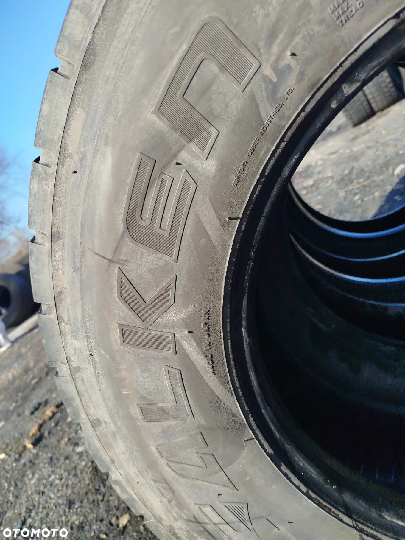 285/70R19.5 Falken BI856 Napędy Produkcja Japonia 4x10mm 22rok bez napraw - 11
