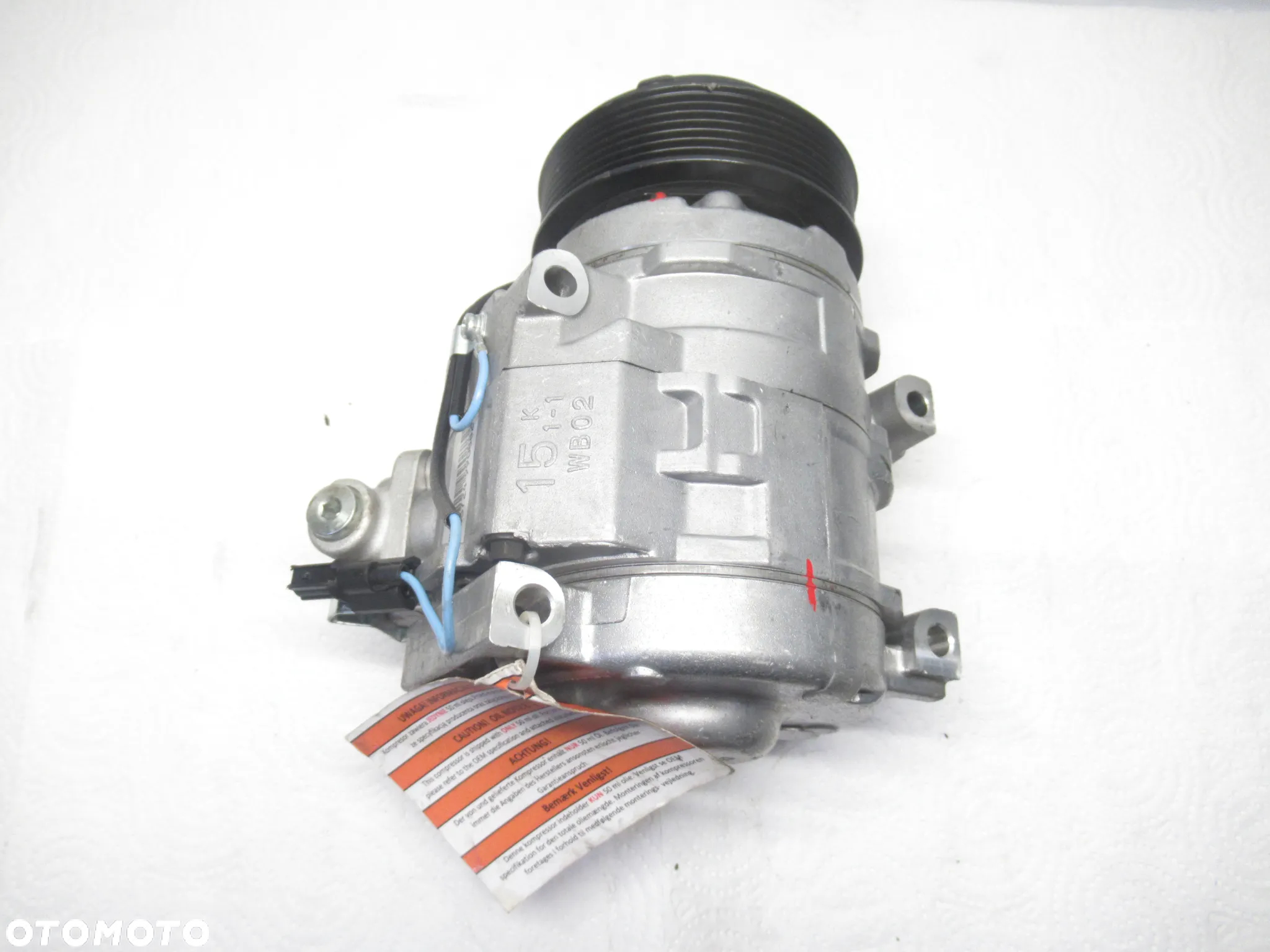 Kompresor sprężarka klimatyzacji Honda Accord VIII CR-V IV 1.6 2.2 i-DTEC10-1765 38810-RL0-G01 447280-0390 - 6