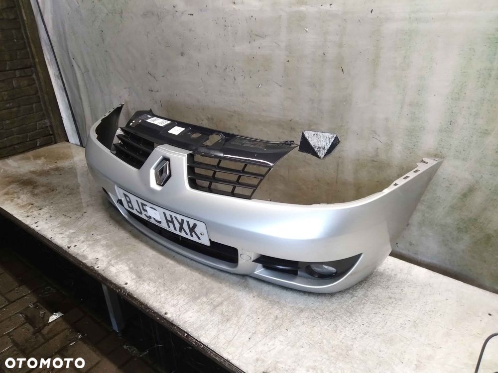 $ ZDERZAK PRZÓD PRZEDNI RENAULT CLIO 2 II LIFT FL CAMPUS TED69 SREBRNY - 3