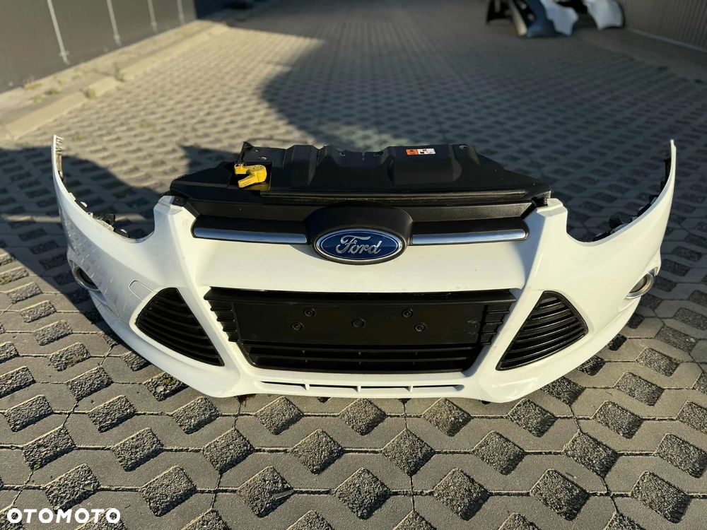 FORD FOCUS 3 MK3 ZDERZAK PRZÓD PRZEDNI Kompletny halogeny 5B 2010-2014r. - 4