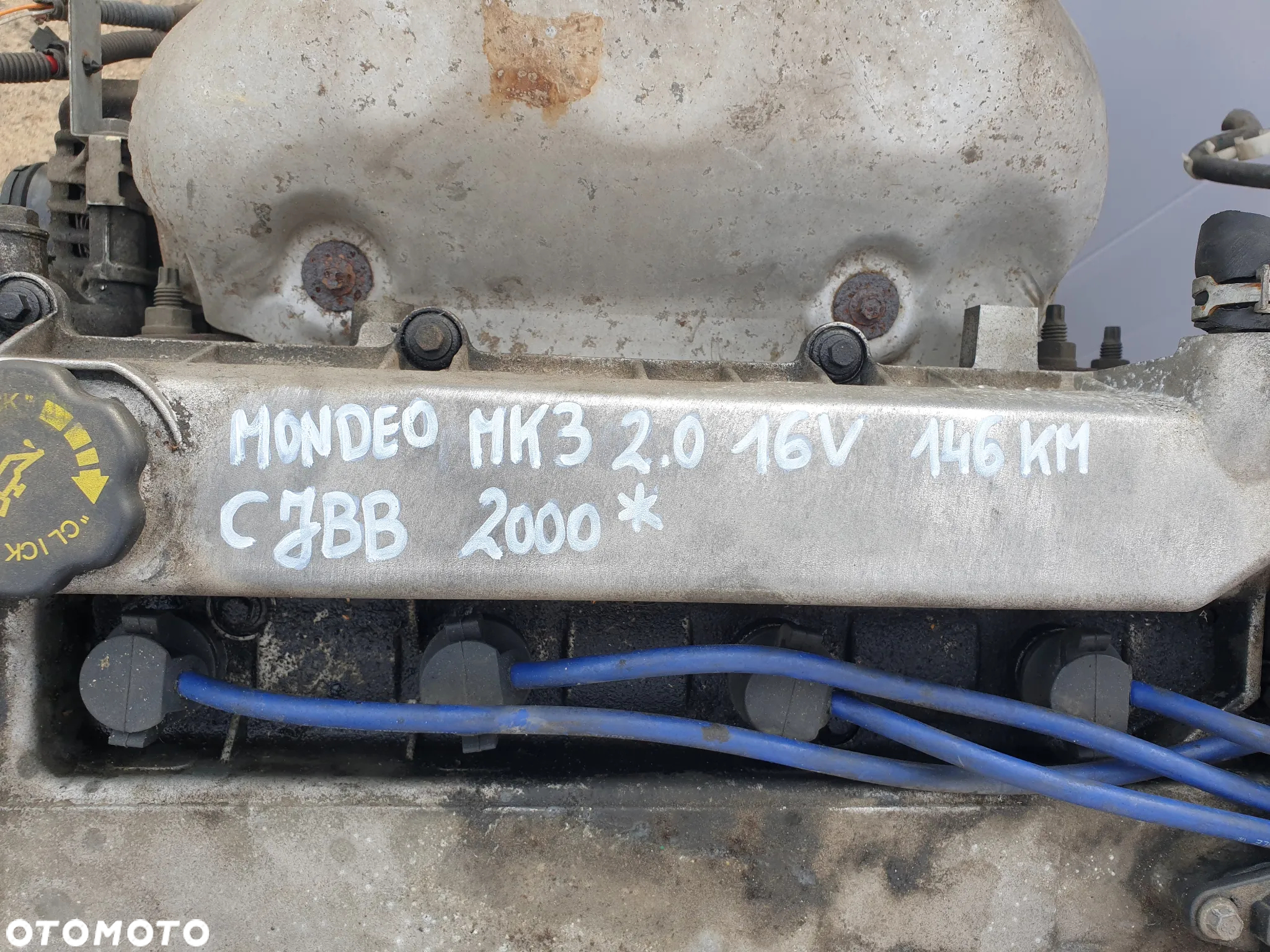 SILNIK 2.0 16V 146KM SŁUPEK CJBB FORD MONDEO MK3 - 6