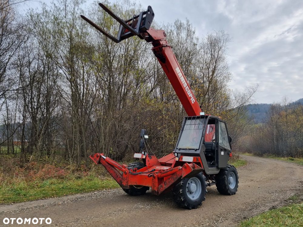 Manitou MT1230.SCP Ładowarka Teleskopowa z podporami 4x4. 13metrów Wysięg! Udzwig 3 tony. Silnik Perkins 4cyl. Import Norwegia! Perfekt stan! 3tryby skrętu. 4 biegi REWERS  Oryginał! Opony ładne. Potężna moc! - 38