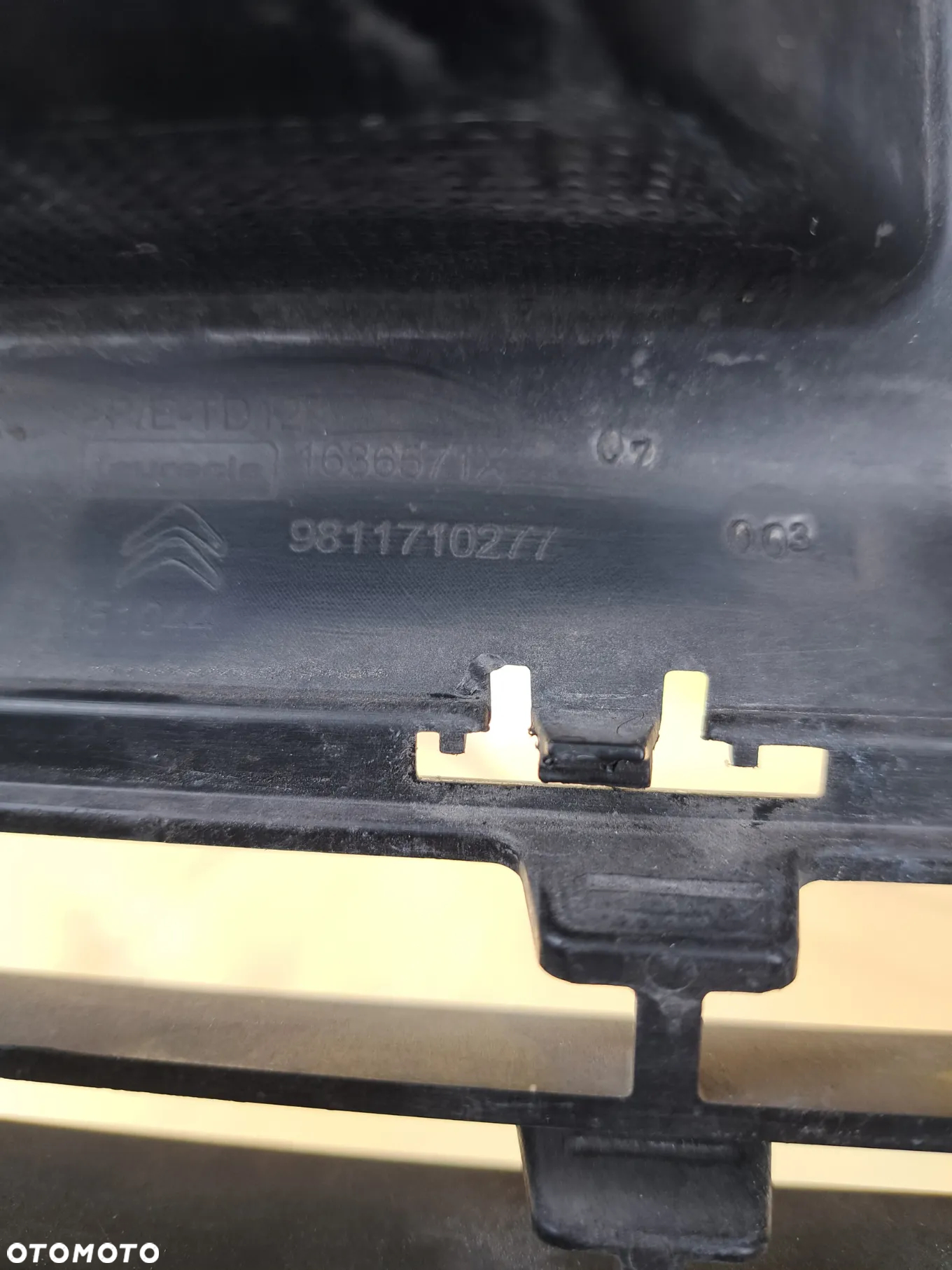 Atrapa Kratka środkowa Citroen Jumpy III SpaceTourer 9811710277 98117102XT - 5