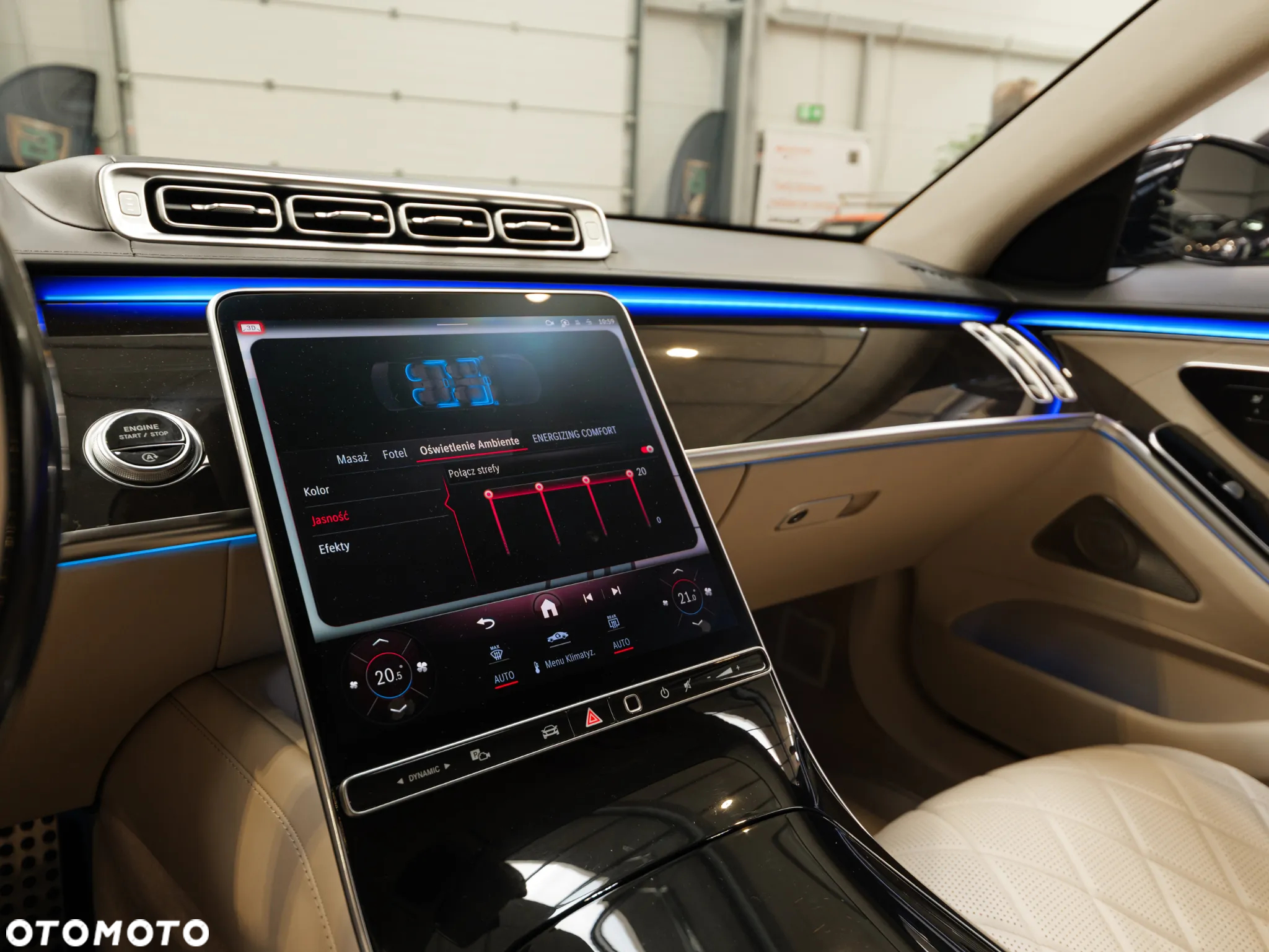 Mercedes-Benz Klasa S 400 d 4-Matic L AMG Line 9G-TRONIC - 39
